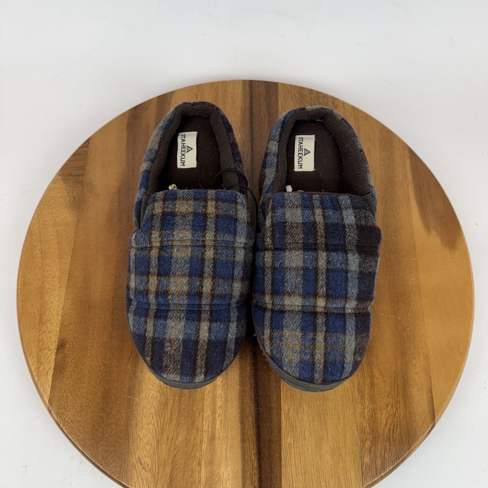 New Womens Staheekum Cushman Flannel Comfort‎ Casual Slippers Size 9 NWOB